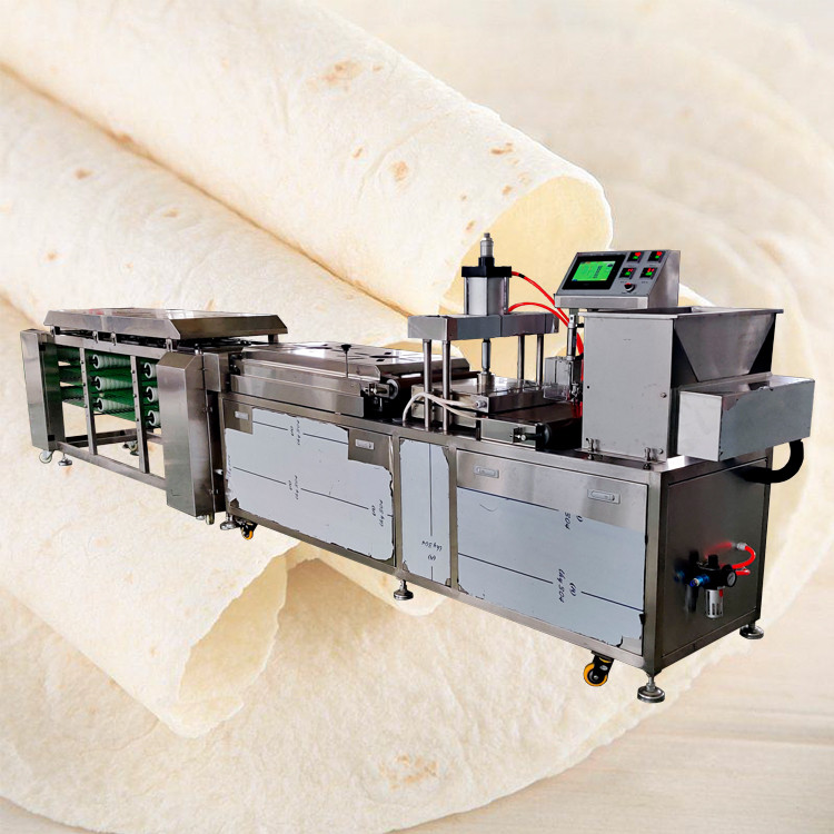 15-45cm Small Output 1000-2000pcs/h Iraqi Bread Product Line