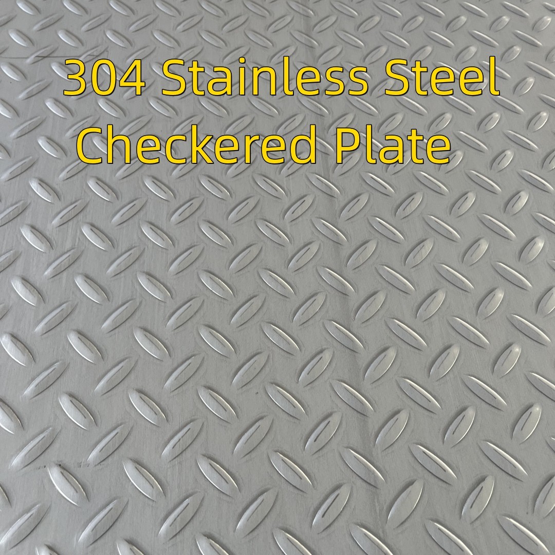 Diamond Chequered Checkered Embossing ASTM AISI 201 304 Pattern 1220*2440mm 1500*6000mm