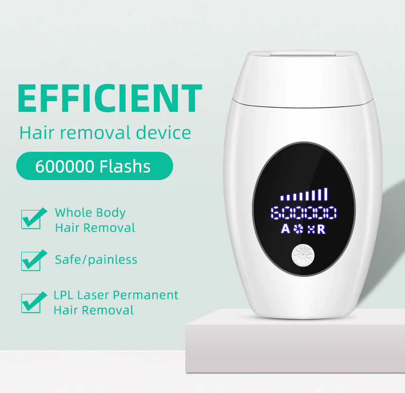 Convenient Permanent Hair Removal , Pulsed Light Epilator Two Operation Modes