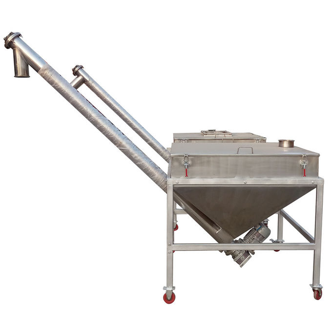 Hopper Screw Feeder For Flour / Starch / Cassava Meal