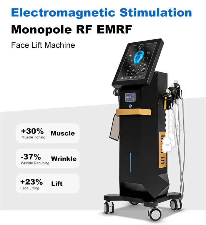 EMRF 3 In 1 Massager RET FACE Facial Lifting Firming Sculpting Electo Magenetic Body Slimmingting Machine