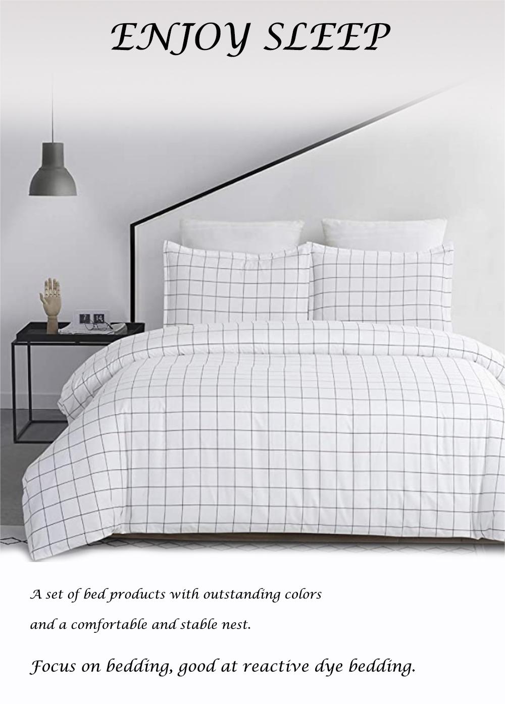 100% Polyester Patchwork Quilt Set 3-Piece Bedding Set with Comforter and Sheet Sets