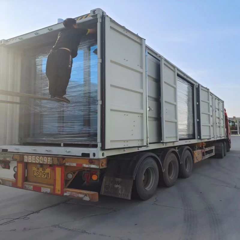 Steel Fabricated House 20ft Office Folding Foldable Expandable Container Workspace