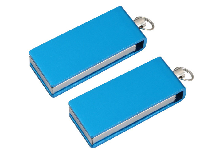 Laser Engraved Logo Metal Usb Flash Drive No Extermal Power Required