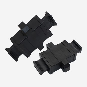 1 Beige LC Fiber Connector Adapter Multi Mode For Telecommunications