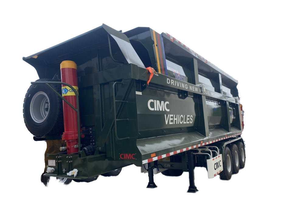 CIMC New Design Tipper Dump Semi-Trailer