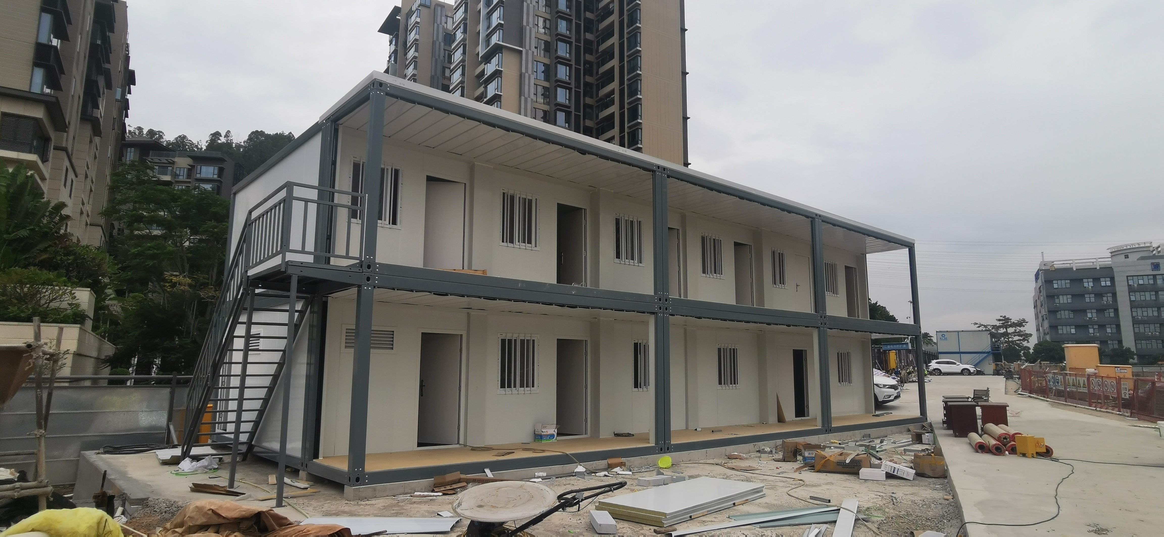 China Supplier Low Cost Prefab Container Van Modular Office Container House For Oil Field