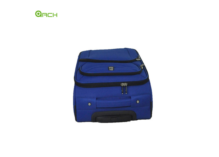 Polyester Tapestry Suitcase Soft Sided Luggage with Spinner Wheels