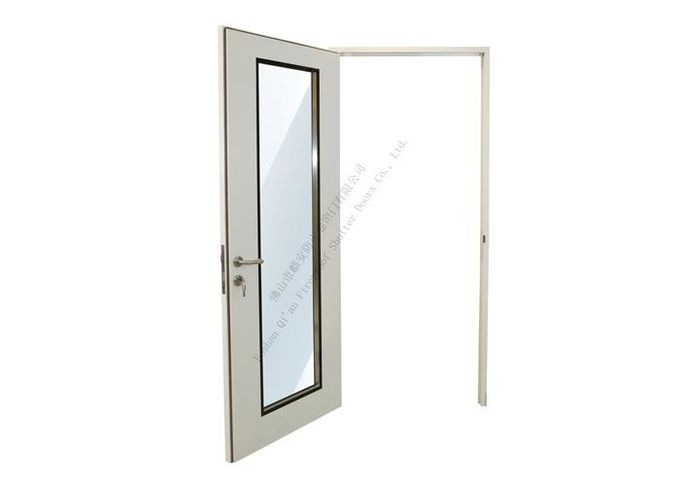 Soundproof Stainless Steel 30min Fire Rated Glass Doors