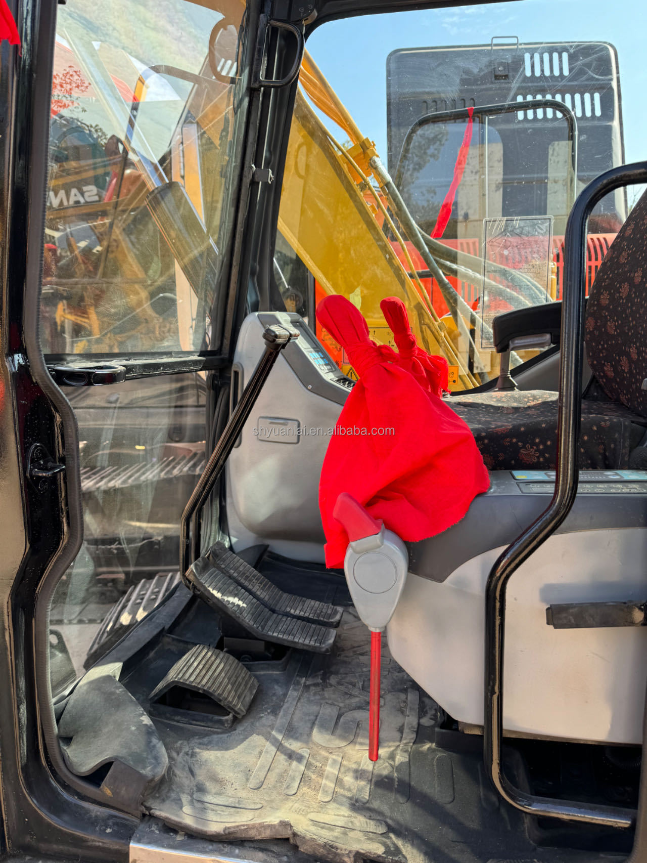2019 Year Used SANY 7T Excavator SY75Cpro Mild Steel Design for Harsh Environments