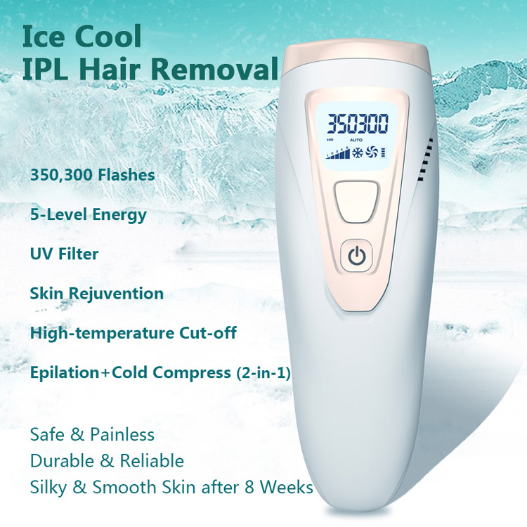 Ice Cool Diode Laser Hair Removal Machine Handheld Laser Hair Removal Device