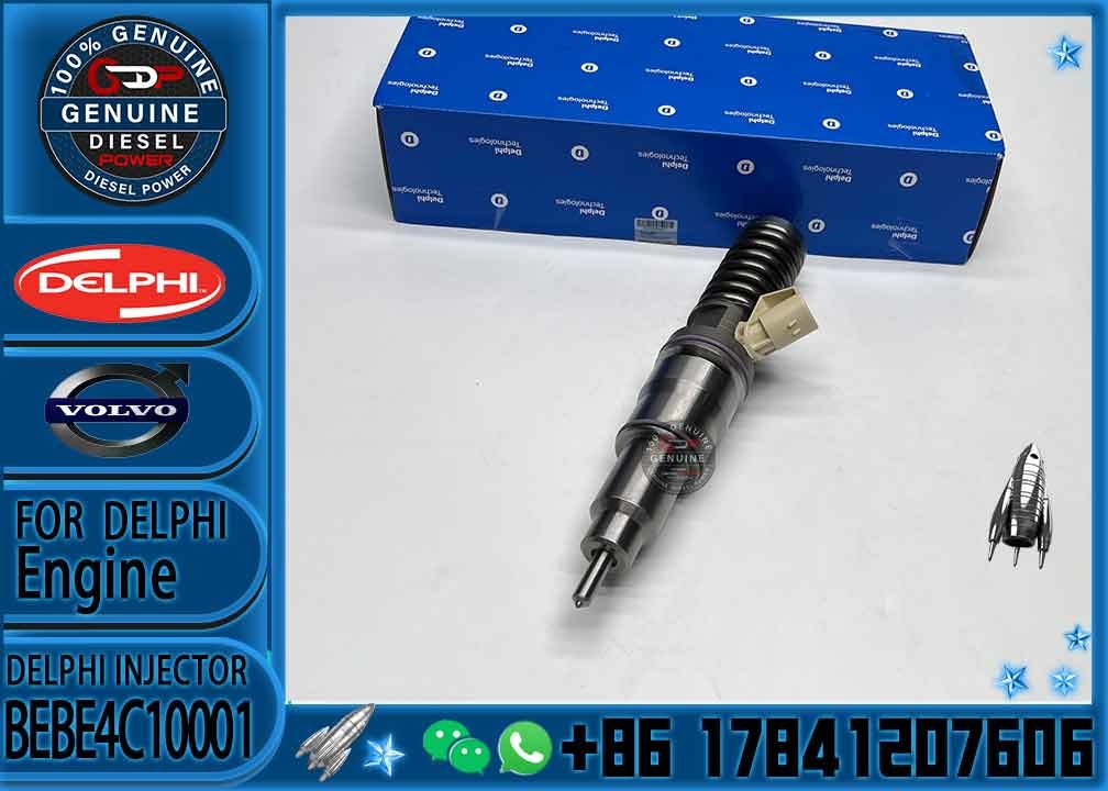 High quality Excavator parts BEBE4C10001 diesel fuel injector 3803848 21586294 3801439 for Excavator injector