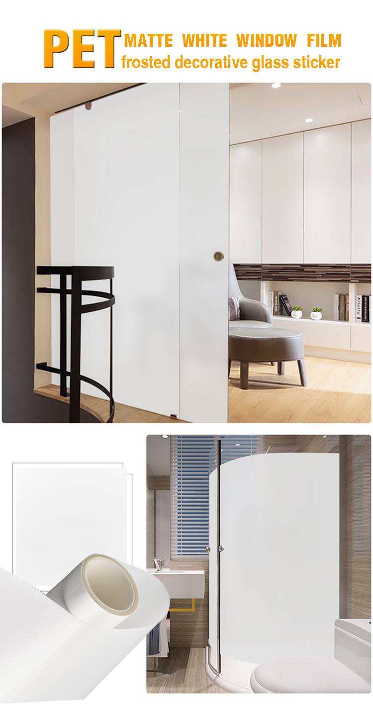 Self Adhesive Stripe Window Film Blackout Privacy Window Decorative Film