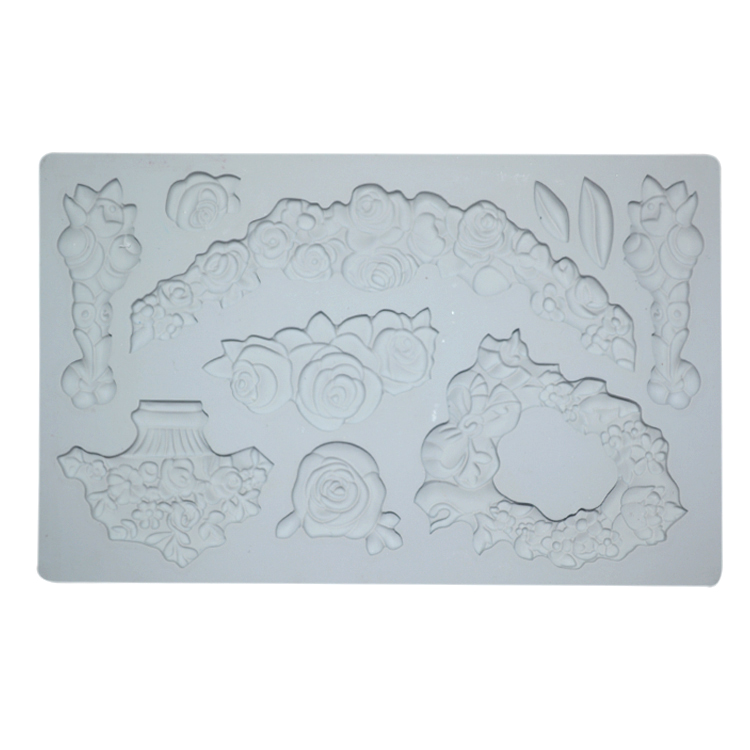 Household Silicone Baking Utensils Fondant Mold Mat Non Stick Customized