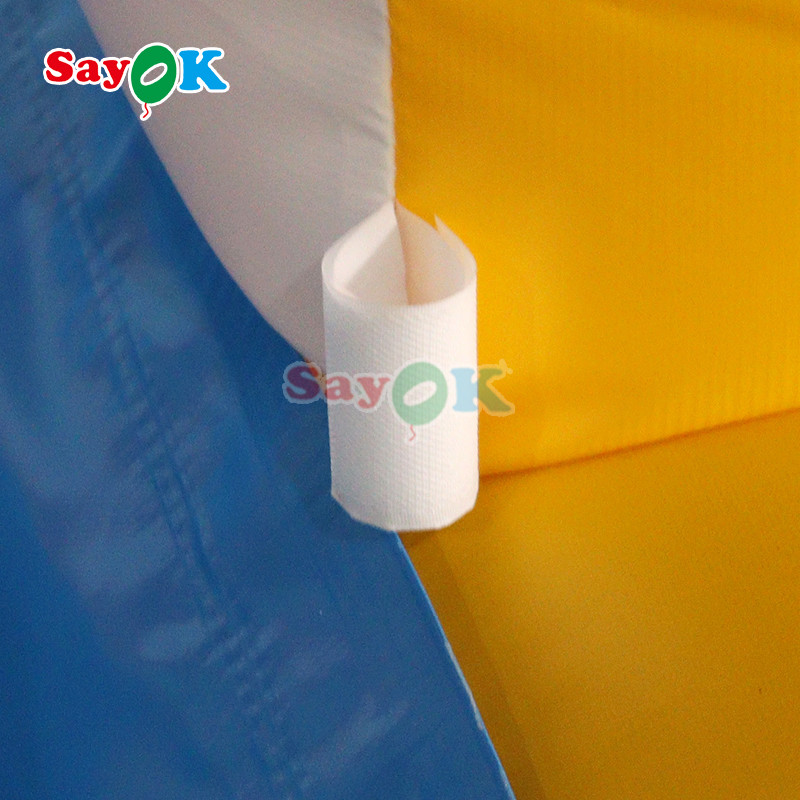 Commercial Summer Water Slide Inflatable Kids Slip And Waterslide With Pool For Custom