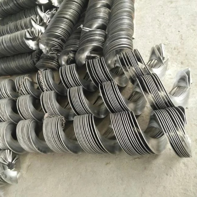 Cold Rolled Screw Flight Spiral Blade Continuous Flight Auger ISO9001 Certification