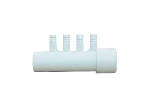 Buy cheap 4 Port Air Manifold PVC Tube Fittings For Spa / 1 Inch PVC Pipe Fittings product