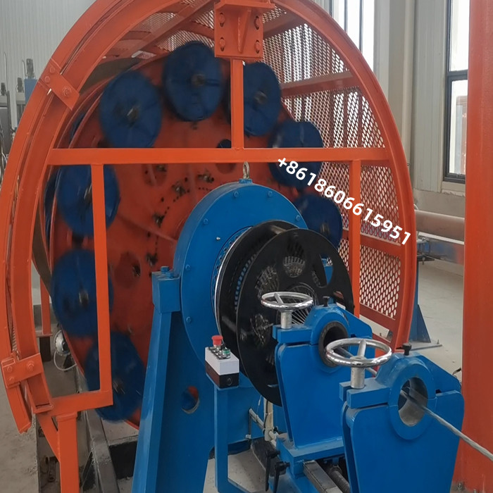 Factory Direct Supply Copper Wire Screening Shielding Machine Conductor Stranding Machine