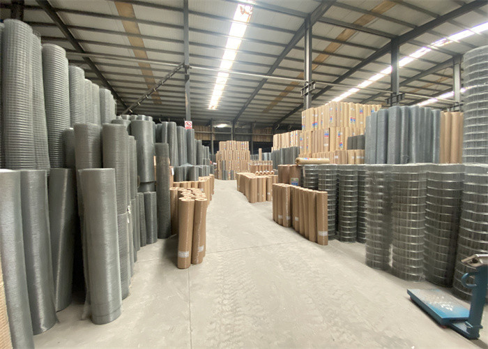 3'' X 1/2" Square Hole Stainless Steel Welded Wire Mesh 3mm Dia Wire with Bending & Cutting Services