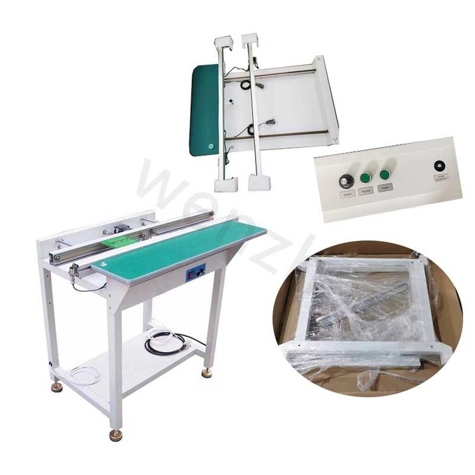 SMT Removable Customizable 0.5m PCB Inspection Conveyor Speed Adjustable reflow oven pcb Conveyor