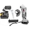 Buy cheap Brushless 21V Battery 4 Inch Grinder 4.0Ah Battery Operated Angle Grinder from wholesalers