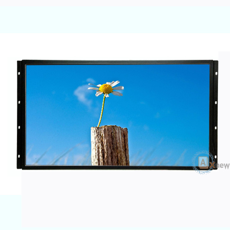 Flat Pro Capacitive Multi Touch Screen Monitor 24 Inch Rgb Super Viewing Angle