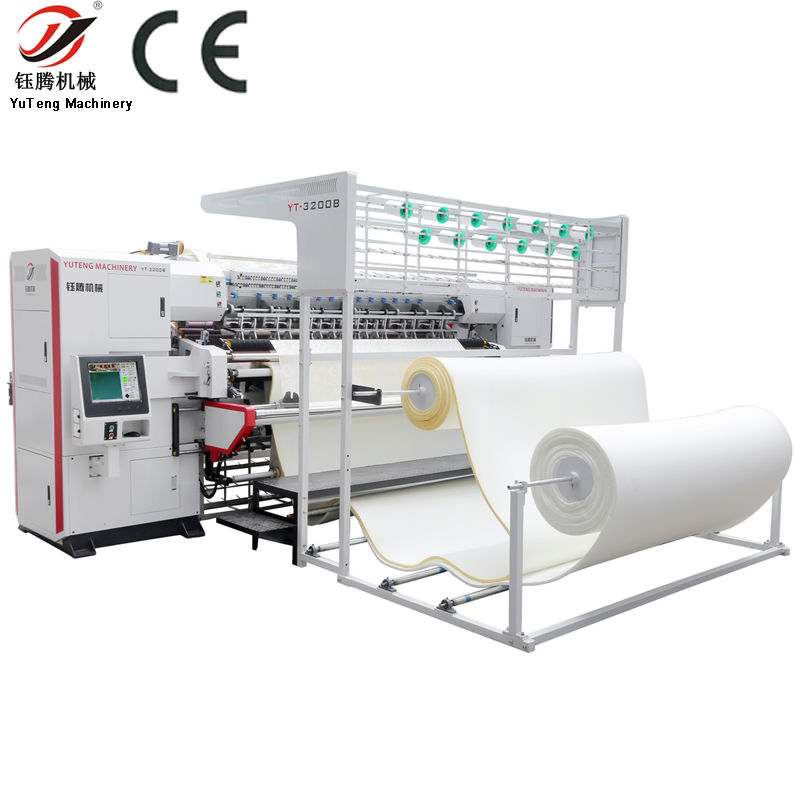 Chain Stitch Mattress Making Machine For Conputerized Quilting 1000RPM