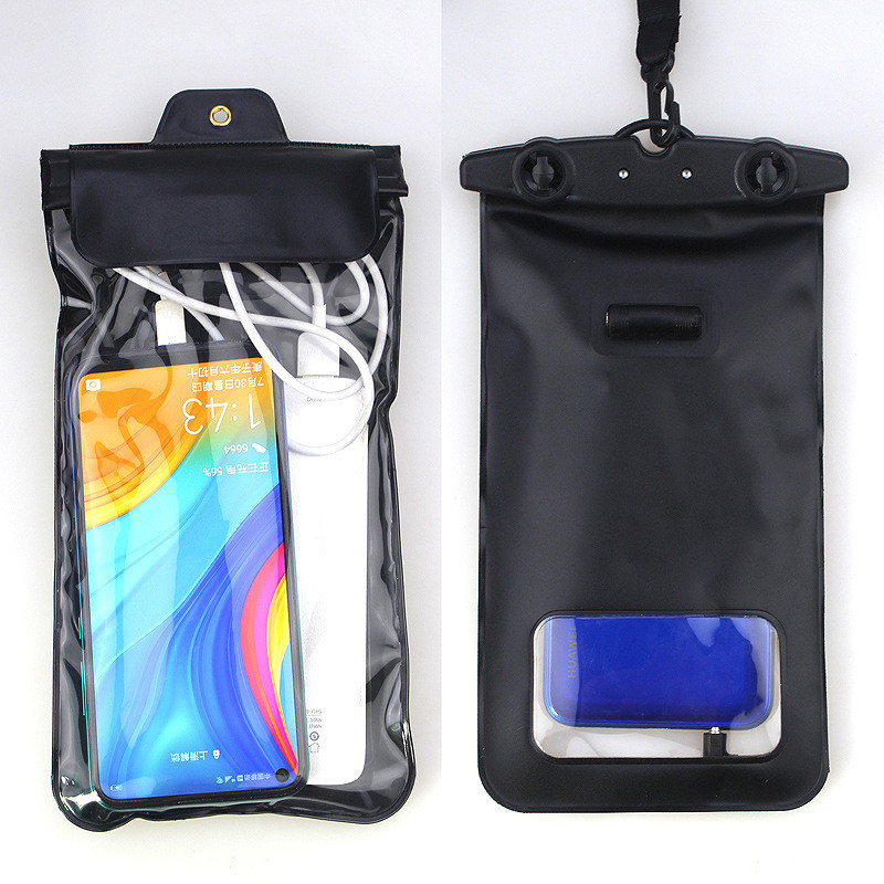WATERPROOF MOBILE PHONE BAG CHARGING OUTDOOR RAINPROOF SLEEVE LARGE HEADPHONE DUST-PROOF TOUCH WATERPROOF BAG