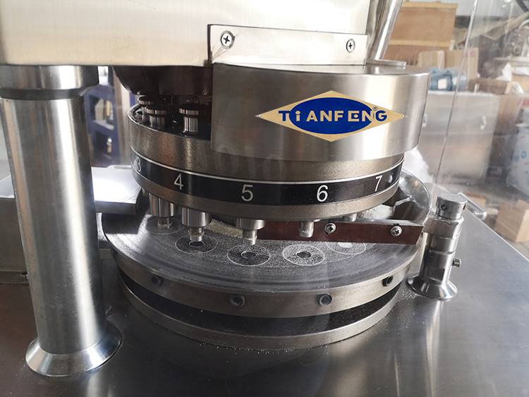 ZPW15D ZPW17D ZPW19D 60KN Single Rotary Tablet Compression Machine