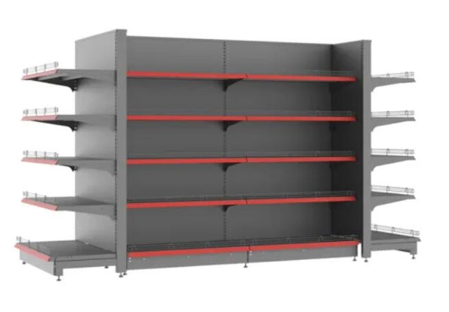 Acid pickling Double Sided Display Shelf Thickness 0.7mm Anti rust