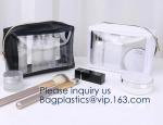 Heavy Duty Clear Toiletry Makeup Bags Transparent Shaving Bag Water Resistant