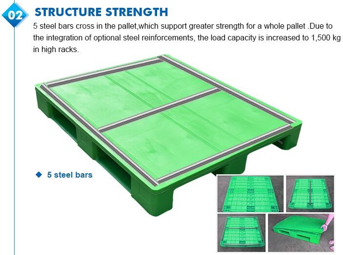 Detachable plastic 4 drum oil spill pallet, 1300*660*150 mm 2 drum spill containment pallet, Nestable 2 drum spill conta