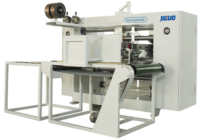 Semi Automatic Box Stitching Machine Carton Box Stitcher Machine