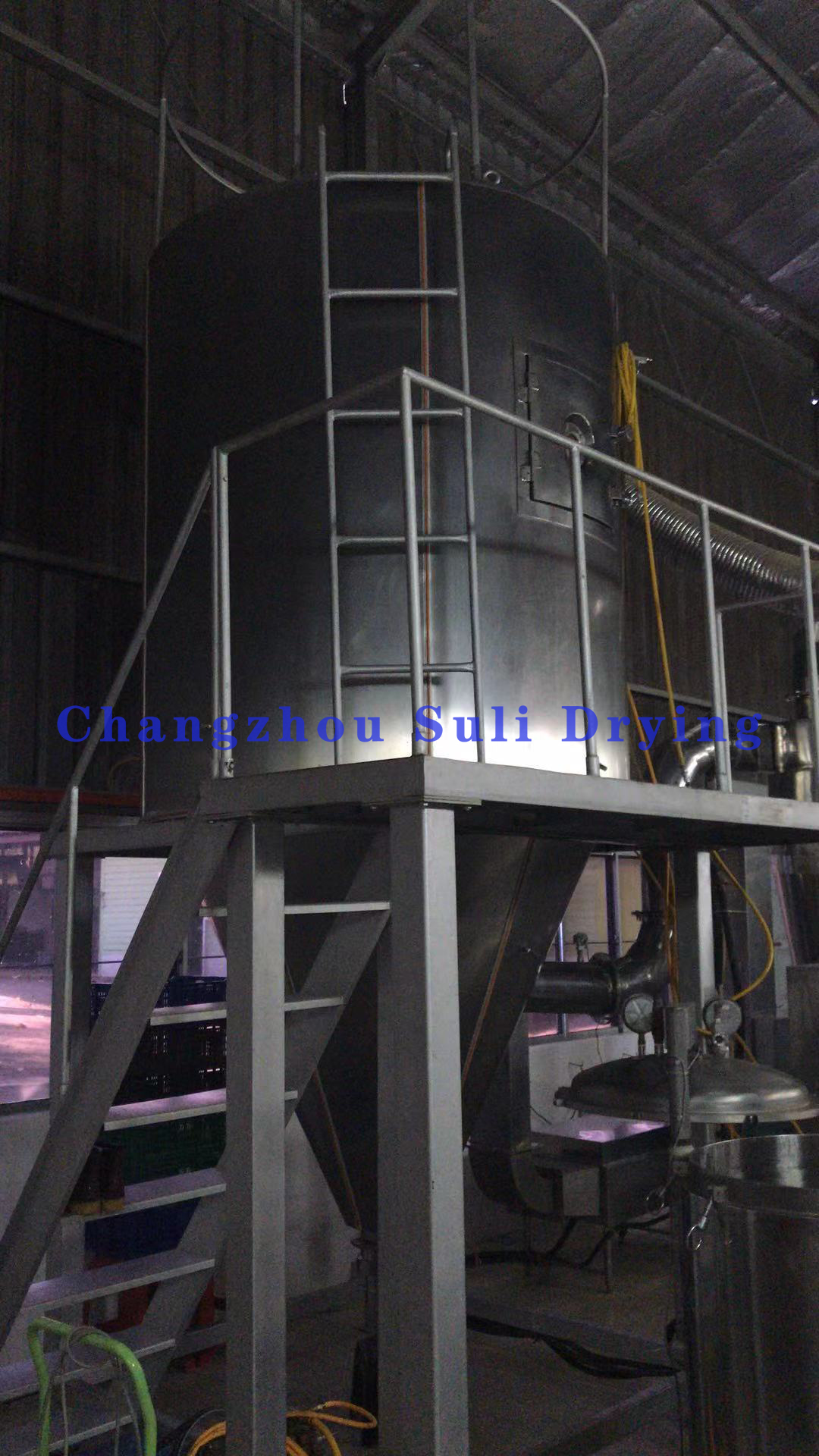 Transmission Heating Spray Drying Machine Industrial Spray Dryer For Soybean Milk
