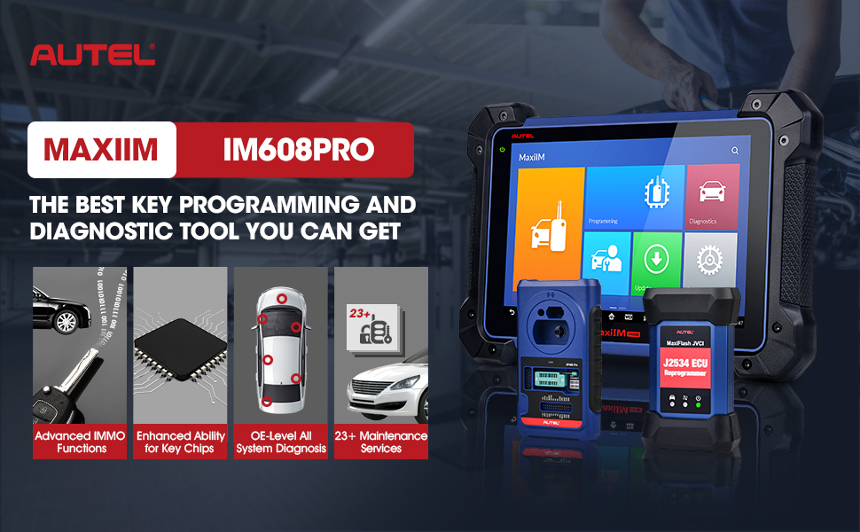 Original Autel MaxiIM IM608 PRO Auto Key Programmer & Diagnostic Tool With XP400 Pro Upgraded Version Of IM608