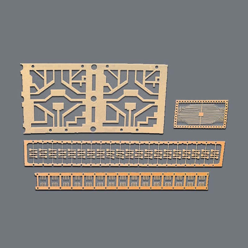 Metal Chemical Etching Cooper LC Lead Frame For Semiconductor