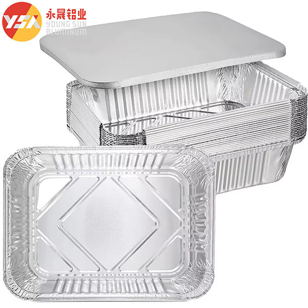 9x13 Foil Pan 30 Packs Heavy Duty Half Size Disposable Foil Tins