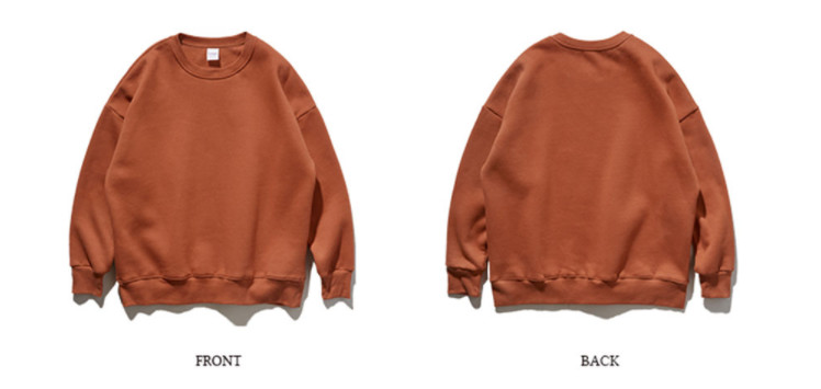 Women Blank Oversized Sweatshirts Unisex Premium Blank Crewneck Sweatshirt