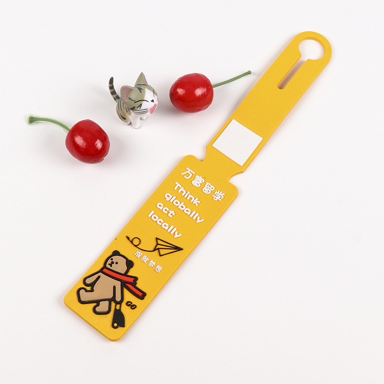 Office/School/Personal Cartoon Silicone Luggage ID Tag for Bag Suitcase Plane Cruise Ships