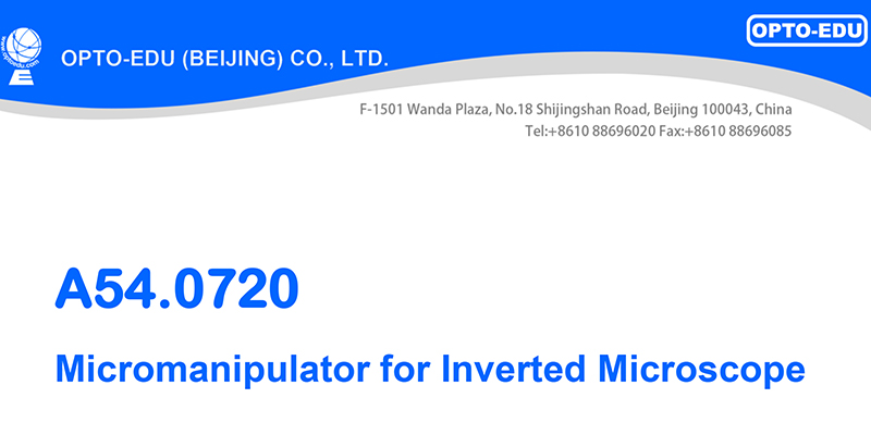 OPTO-EDU A54.0720 Micromanipulator for Inverted Microscope