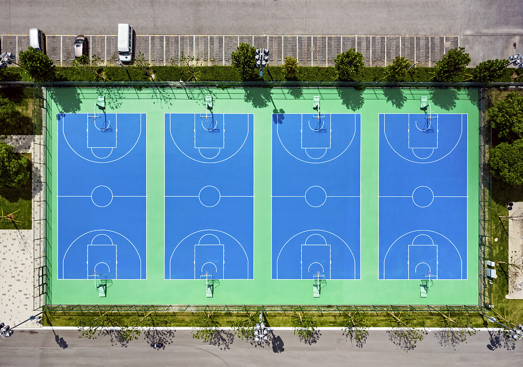 IAAF Approved Moistureproof PU Athletic Flooring Systems Fadeless
