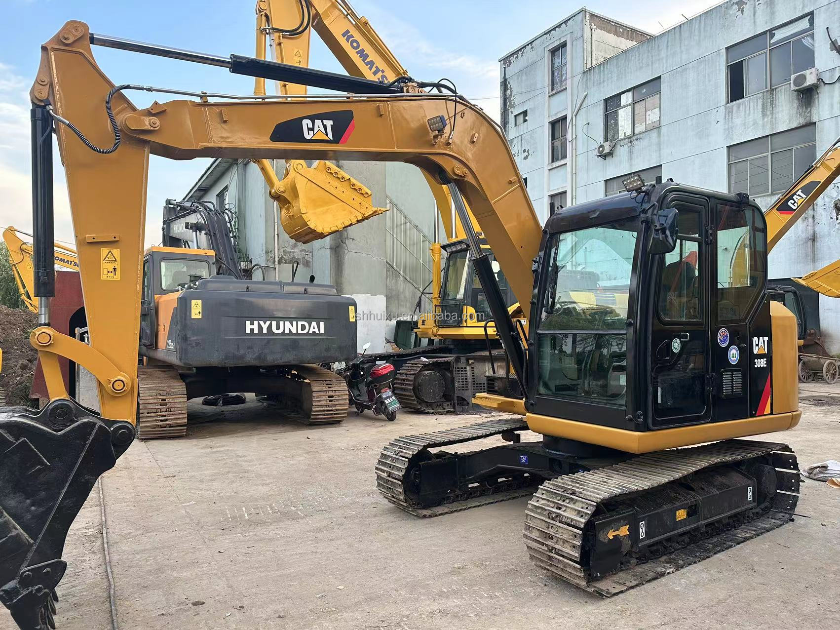 Used excavator CAT308E 308E2 Cheap mini hydraulic used excavator CAT308E used CAT308 with good quality