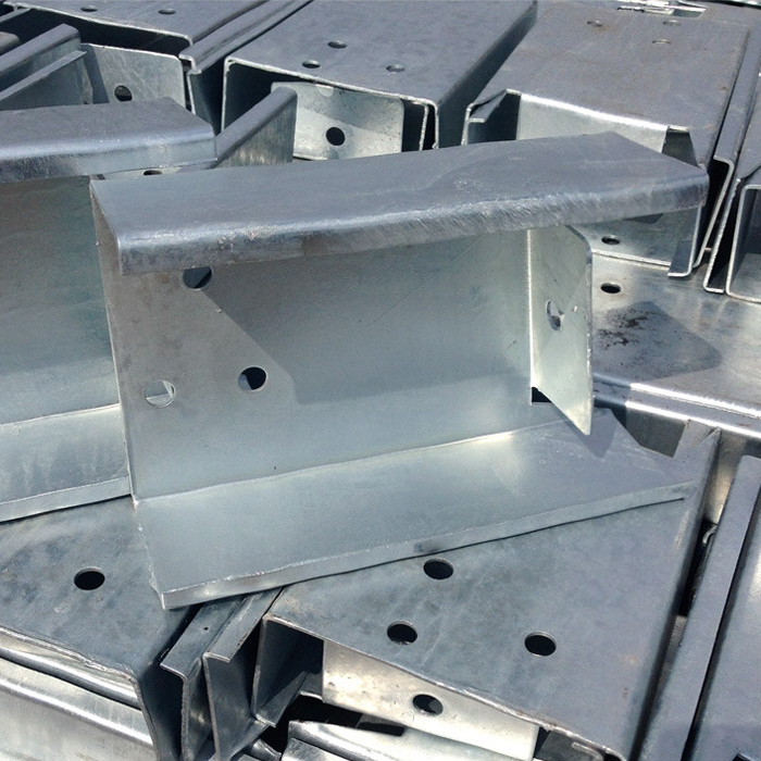 Customized Corrugated Steel Beam Guardrail Fence U Block Spacer