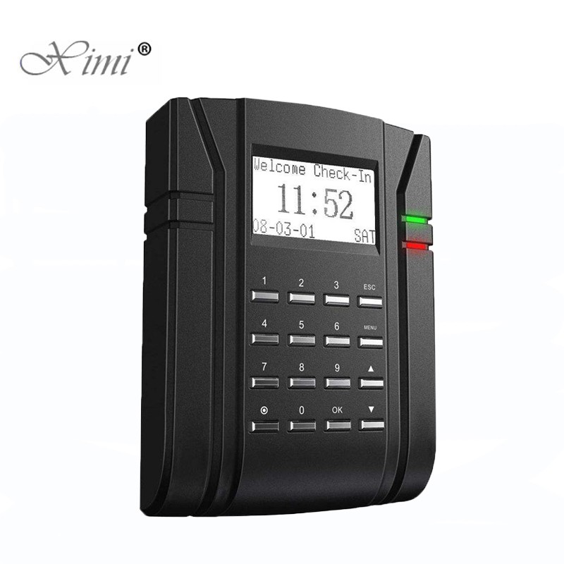 125KHZ RFID Card Access Control And Time Attendance With Keypad ZK SC203 Door Access Control System With TCP/IP