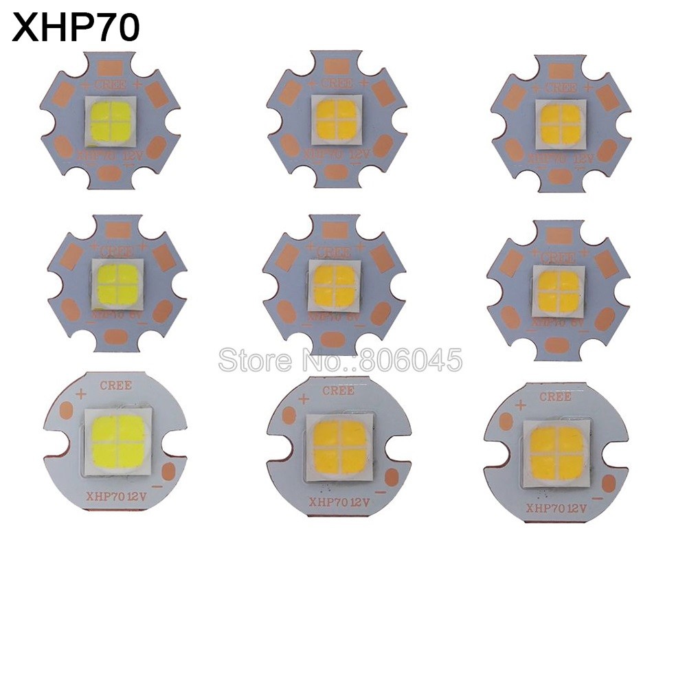 CREE XHP50 XHP70 XHP70.2 6V 12V CREE LED Emitter Warm White
