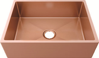 Rectangle Bathroom Sink Brushed Surface Treatment With Single Hole / Single Stainless Steel Kitchen S