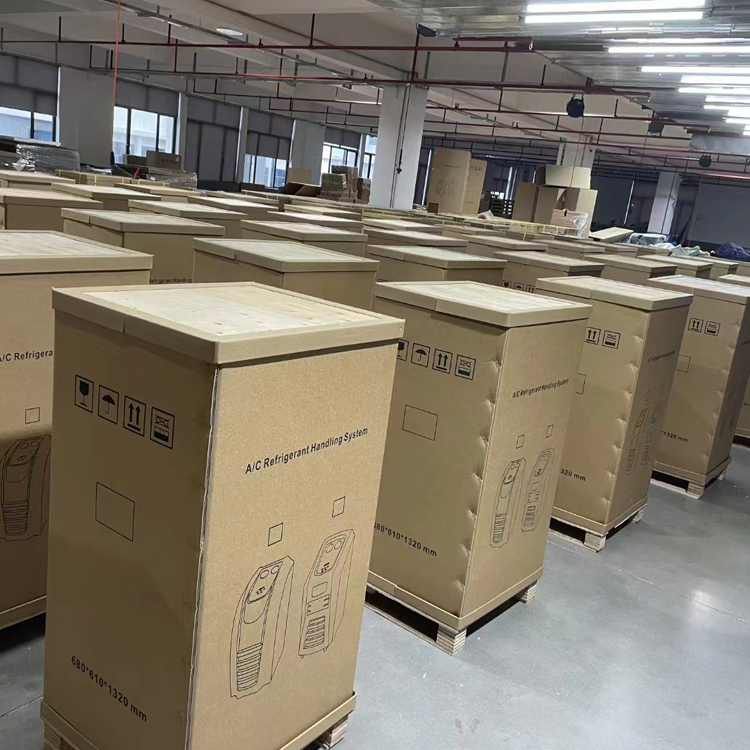 R1234yf Grey Automatic AC Recovery System 350ML With High Accuracy