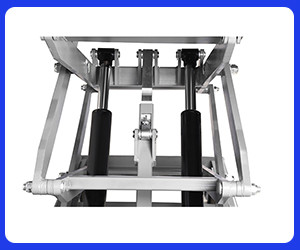 Electric Vehicle Battery Scissor Lift With 1000Kg / 2200lbs Lifting Capacity