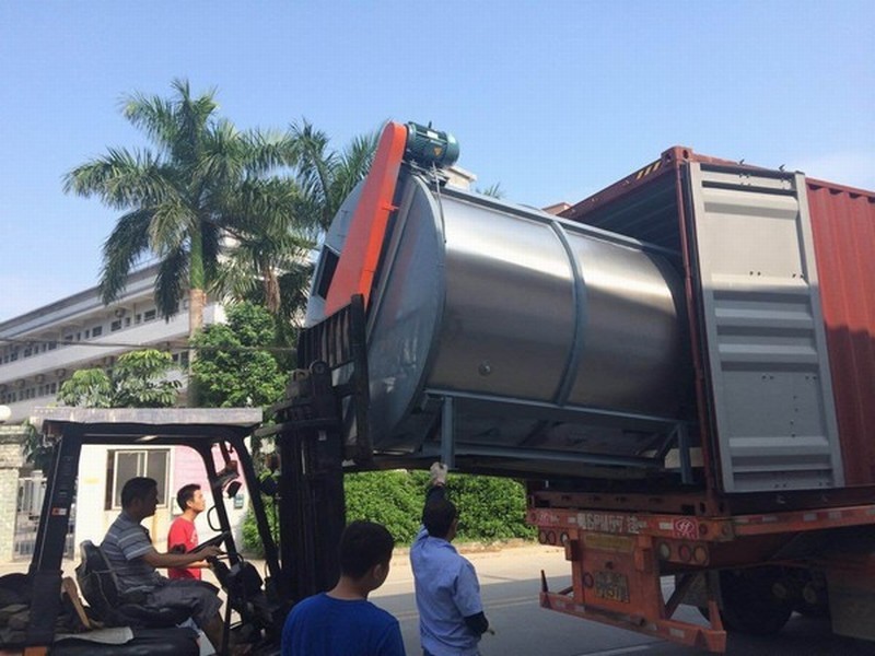 Plastic Material Vertical Mixer / Blender Mixing Machine for plastic products production with Stainless Steel