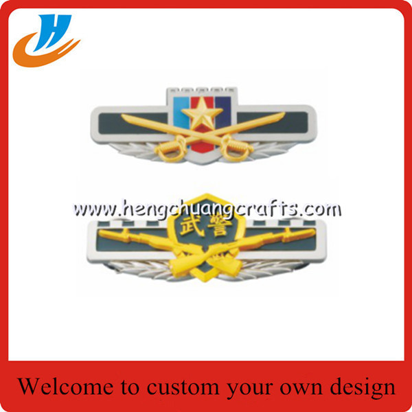 Custom Wholesale/Metal/Button/Pin/Tin/Police/Military pin badge